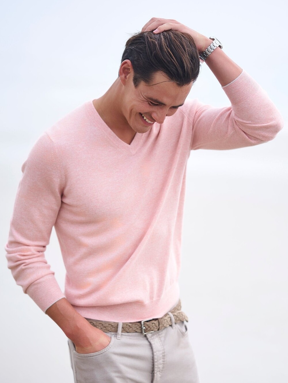 Club Room V-Neck Cashmere Sweater